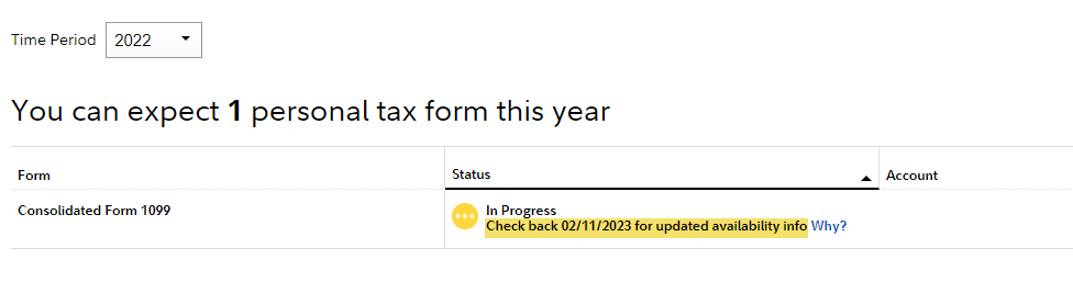 fidelity tax form in progress