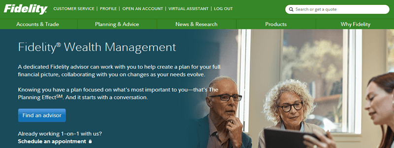 fidelity managed account